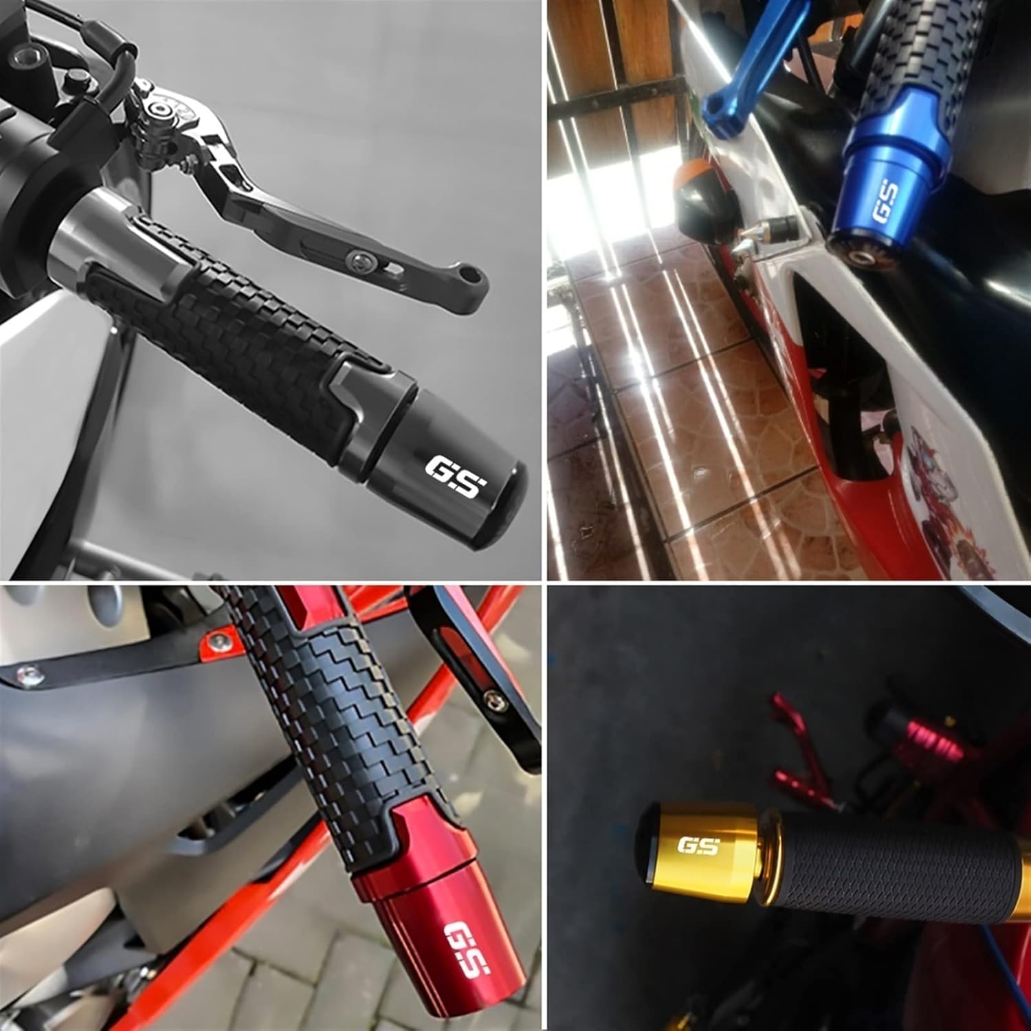 Mango cómodo Accesorios de motocicleta Racing Manillar Grip extremos tapones para BMW Adventure F750GS F850GS R 1200 GS LC R1250GS GSA F800GS