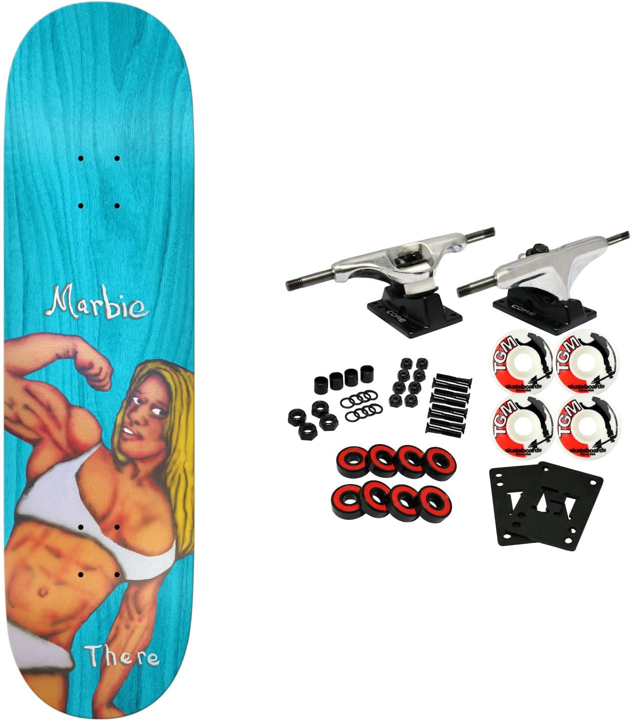 There Skateboard Complete Marbie Buff True Fit 8.5″ x 31.35″