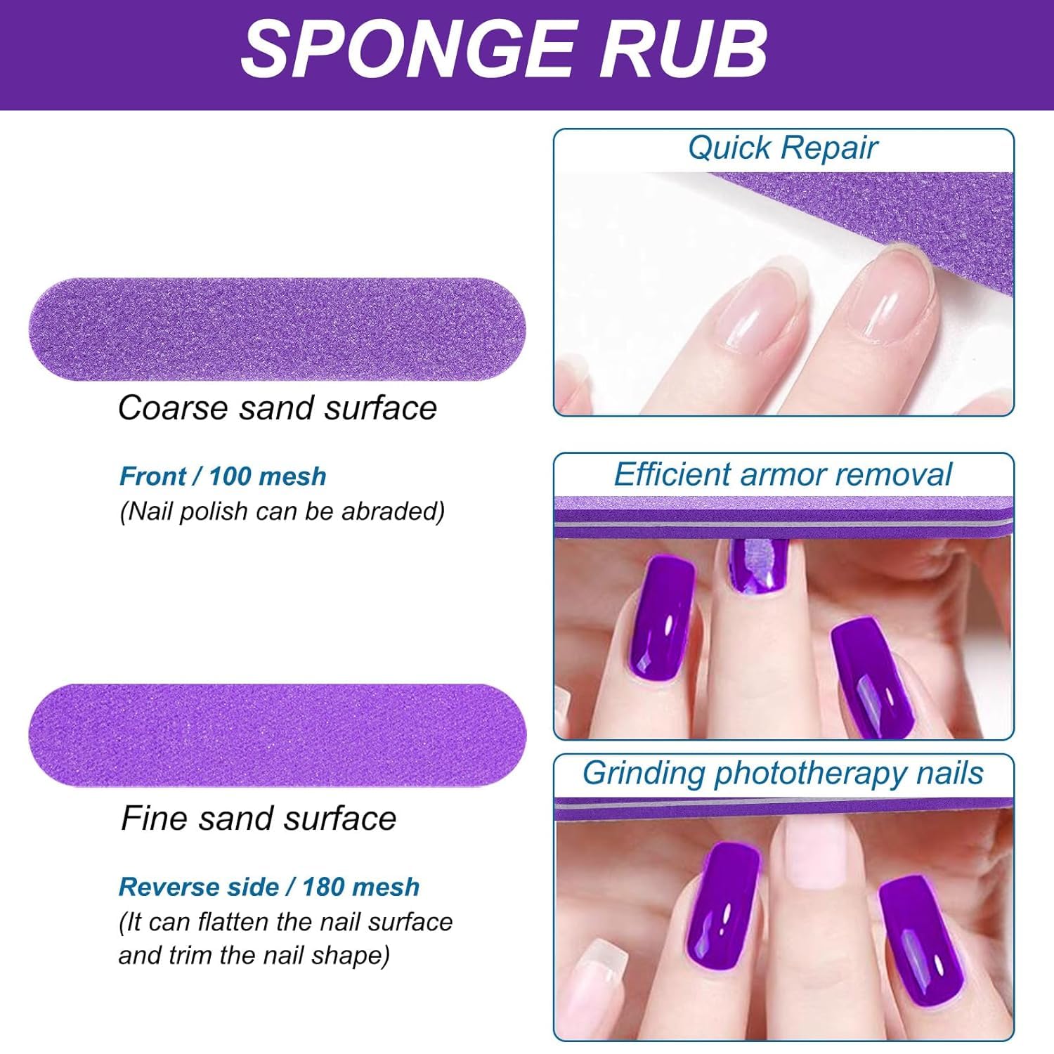 Removedor de esmalte de gel profesional para uñas, quita el esmalte de uñas de gel, removedor de uñas de gel en 2 a 3 minutos, no necesita remojo o