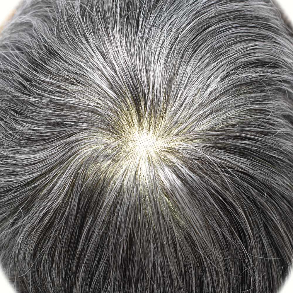 Monofilamento Toupee para hombres, piezas de cabello humano real, duradero, fino, mono para hombre, sistema de cabello para hombres, sistema de