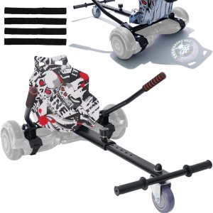 Accesorio de asiento para aeropatineta, accesorios para aeropatineta con patrón de proyector para scooter de autoequilibrio de 6.5, 8 y 10 pulgadas, Accesorio de asiento para aeropatineta, accesorios para aeropatineta con patrón de proyector para scooter de autoequilibrio de 6.5, 8 y 10 pulgadas,