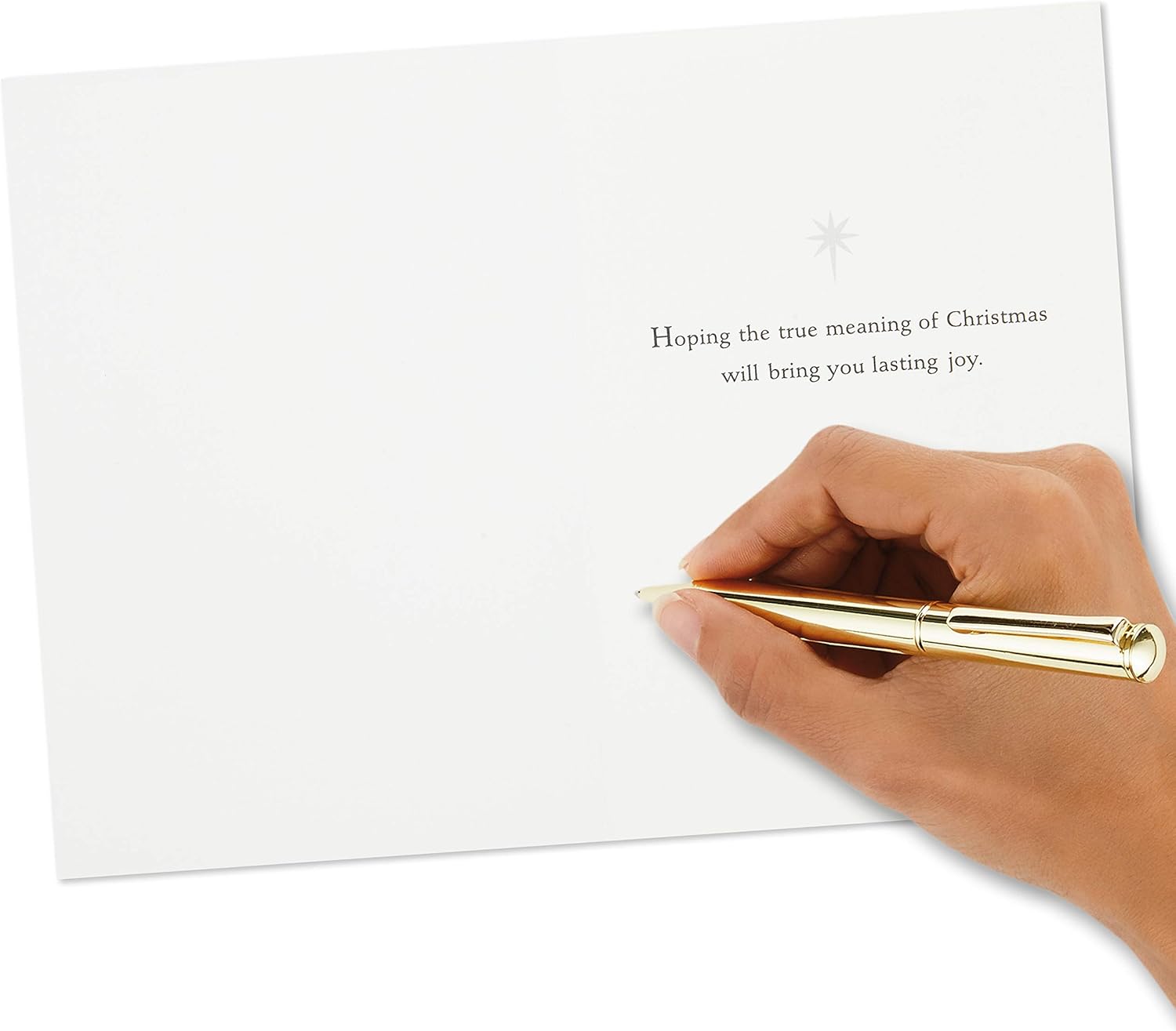 Hallmark Image Arts – Surtido de tarjetas de Navidad religiosas en caja, diseño de Belén pintado (4 diseños, 24 tarjetas y sobres)