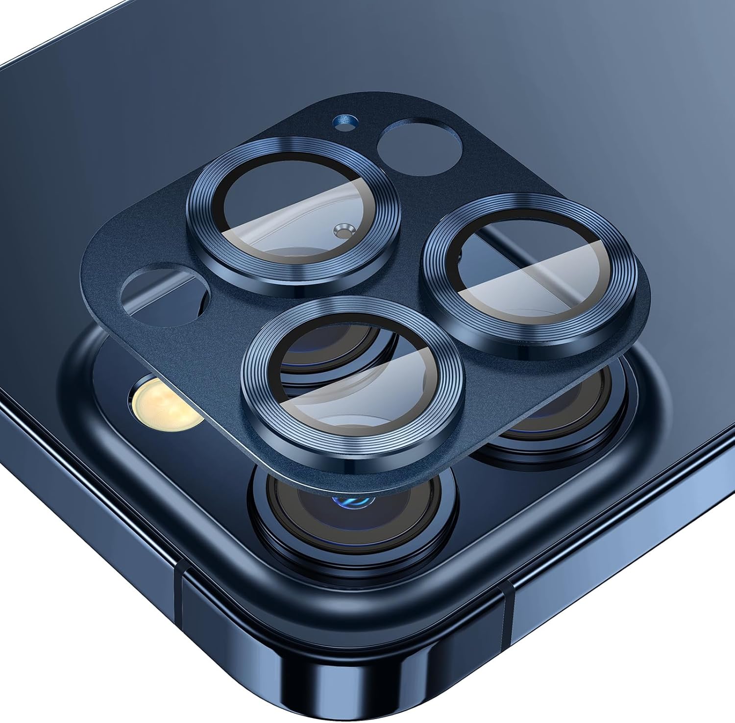 Protector de lente de cámara para iPhone 15 Pro MaxiPhone 15 Pro, vidrio templado 9H anti rayones Ultra HD, cubierta protectora de pantalla de