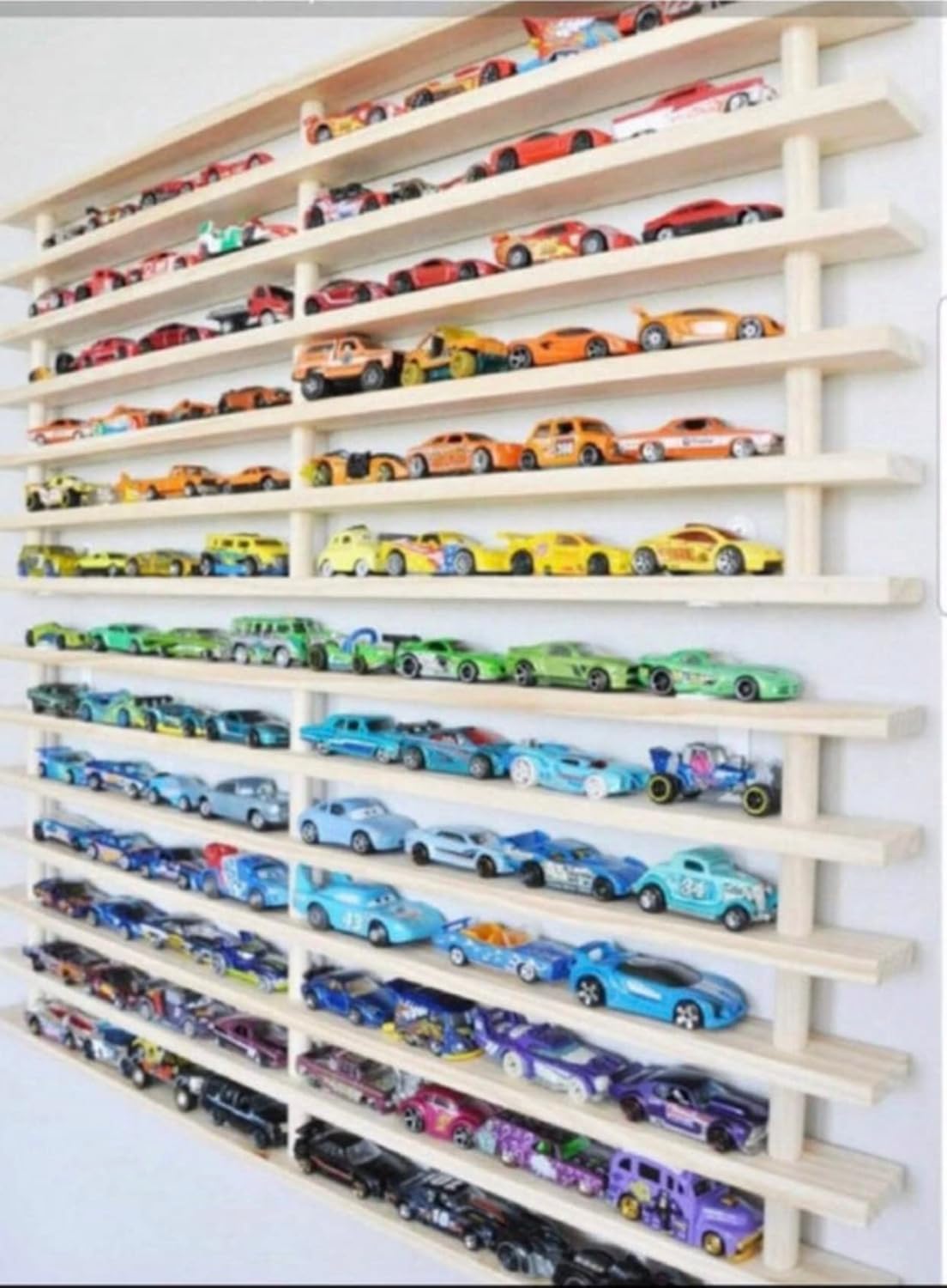 Hand Crafted Hot 164 scale matchbox Wheels display shelf case for matchbox and toy cars (Popular)