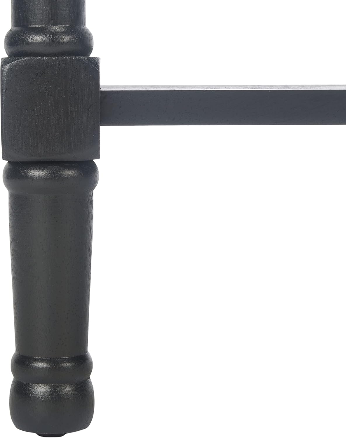 Safavieh Home Collection Haines – Mesa consola con 2 cajones y estante inferior negro