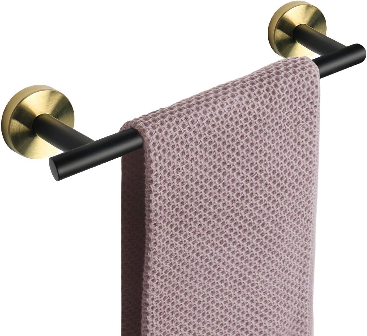 NearMoon – Barra para toallas de baño, accesorios de baño de acero inoxidable, para toalla de ducha para baño, soporte de toalla montado en la pared