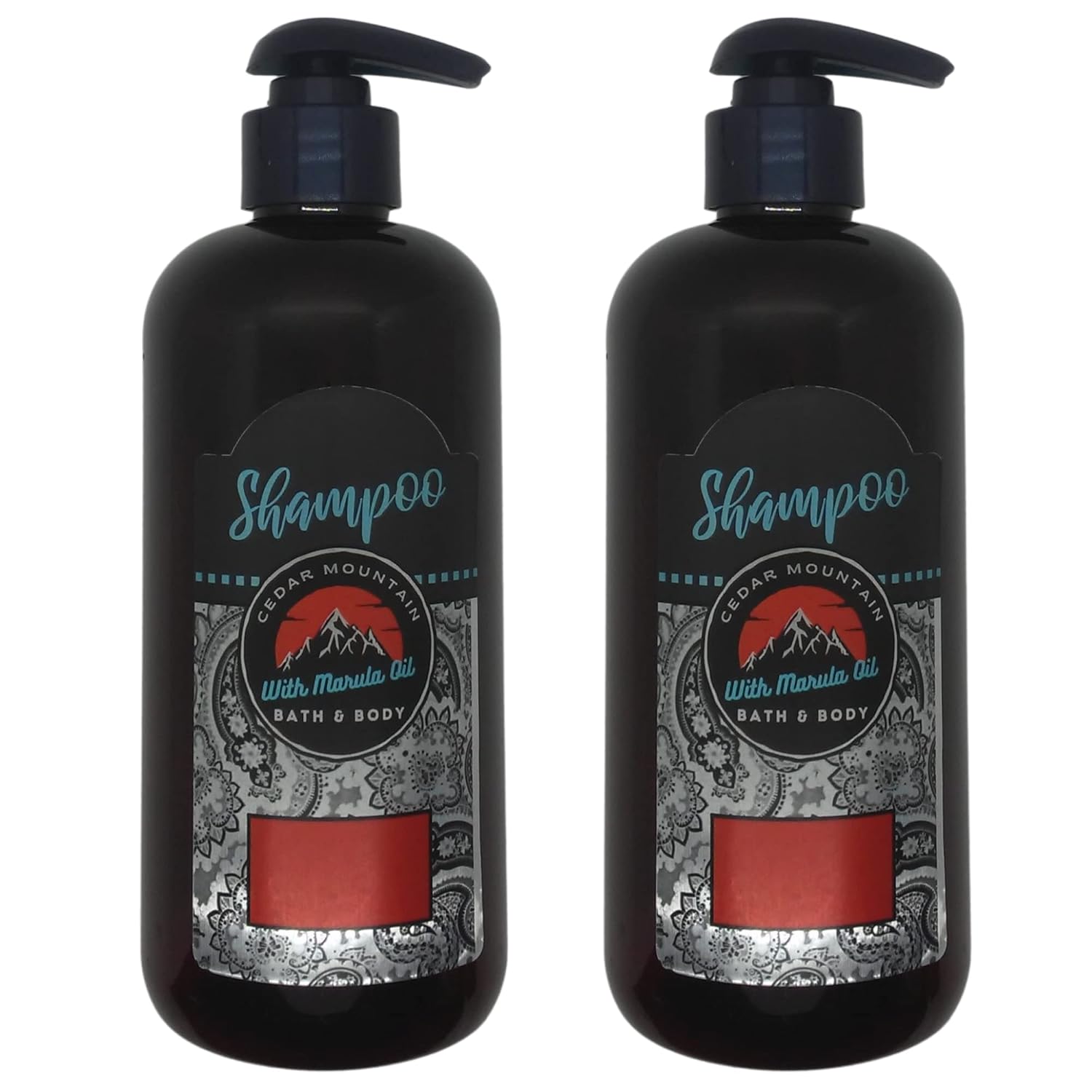 Champú de mantequilla de maní con aceite de marula, 12 onzas (paquete de 2)