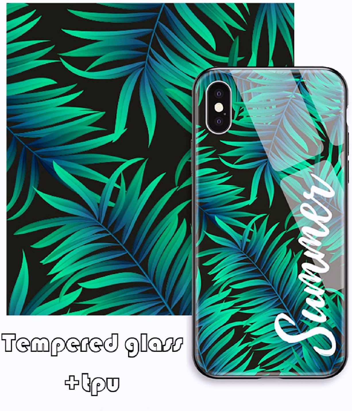 Funda de vidrio templado con foto personalizada para OPPO R17 Find X2 X3 F17 F9 A72 Reno 8 7 6 Realme 8 Pro, personaliza la imagen 9H parte trasera
