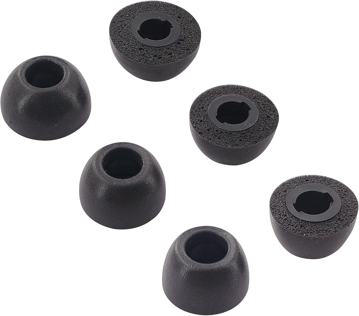 ALXCD Almohadillas de espuma de repuesto para auriculares Galaxy Buds Pro, SML 3 pares de puntas de espuma suave, apto para auriculares Galaxy Buds
