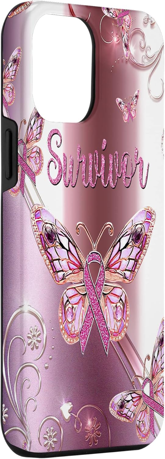 Funda para sobreviviente de cáncer de mama para iPhone 13 Pro Max