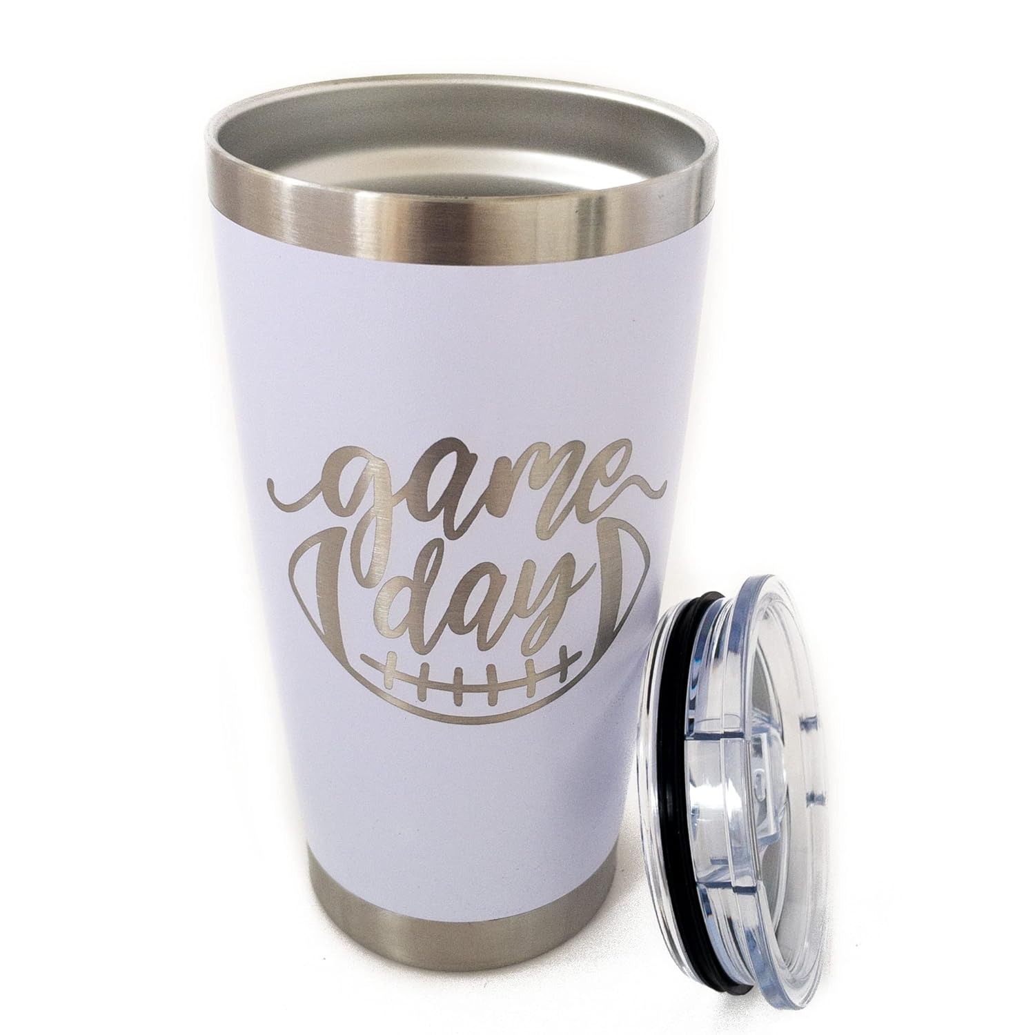Football Tumbler for Women, 20oz Football Season Coffee Mug, Game Day Gifts, Travel Coffee Tumbler