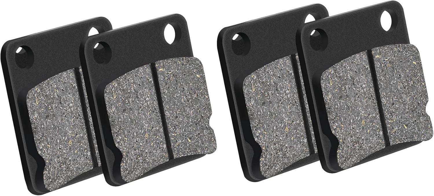 AHL Juego de pastillas de freno delantero semimetálicas para Kawasaki KVF360 A Prairie 360 (4×4) 2003-2010 KVF360 B Prairie 360 2003-2009 KVF400