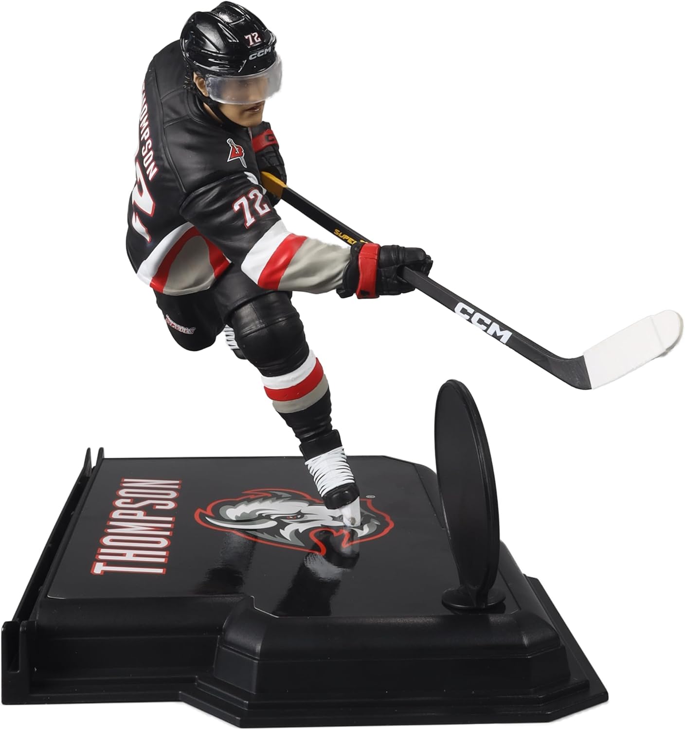 McFarlane Toys – Tage Thompson (Buffalo Sabres) Figura posada de la NHL de 7 pulgadas, Picks deportivos de McFarlane