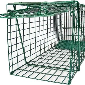 Trampa plegable para animales vivos, kit de trampa para animales vivos sin matar, para conejos de liberación de capturas, gatos callejeros, Trampa plegable para animales vivos, kit de trampa para animales vivos sin matar, para conejos de liberación de capturas, gatos callejeros,