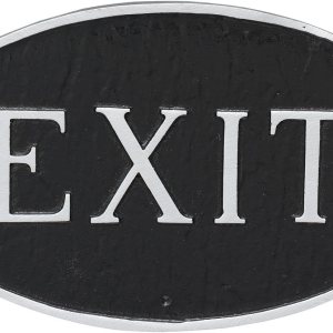 Montague Productos de Metal Salida Oval Placa de pared Montague Productos de Metal Salida Oval Placa de pared