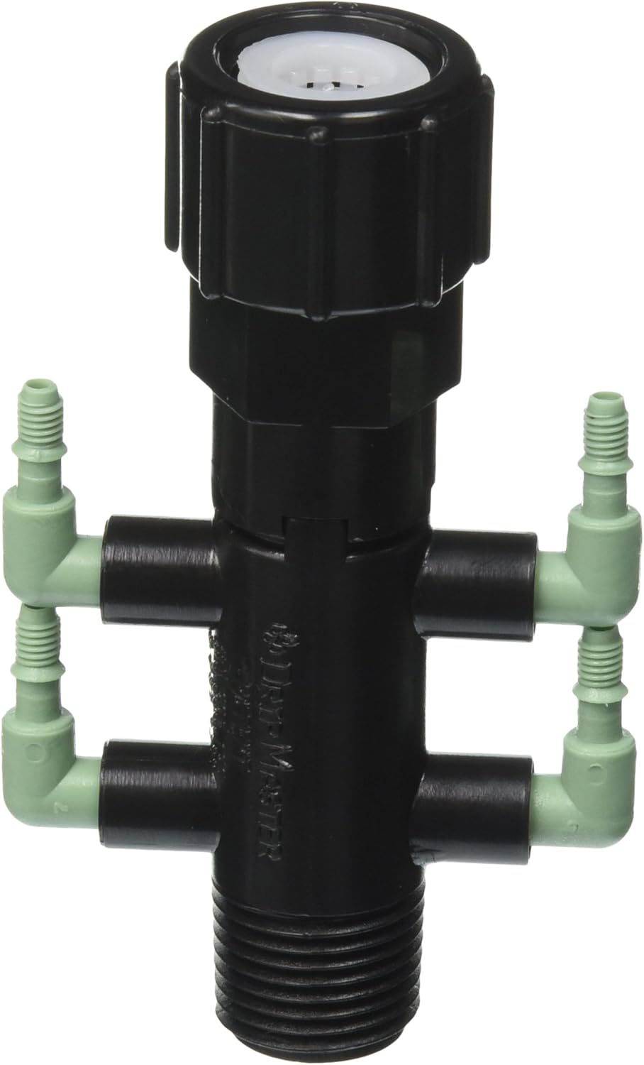 Orbit 67060 Colector adaptador cuádruple de flujo completo, negro (paquete de 2)