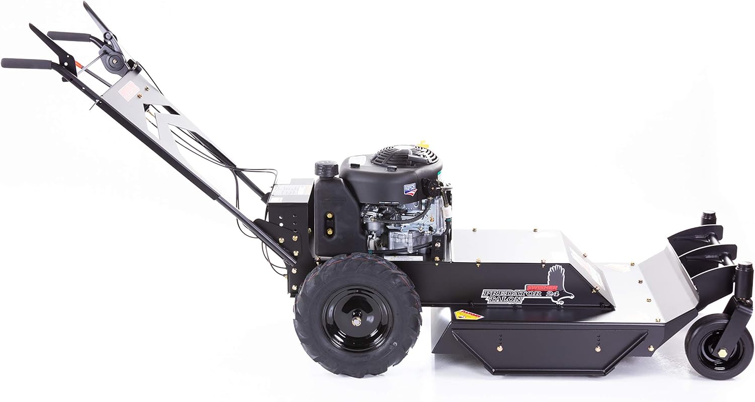 Swisher WRC11524BSC – 11.5 HP 24 in. Caminar por detrás de corte áspero con ruedas