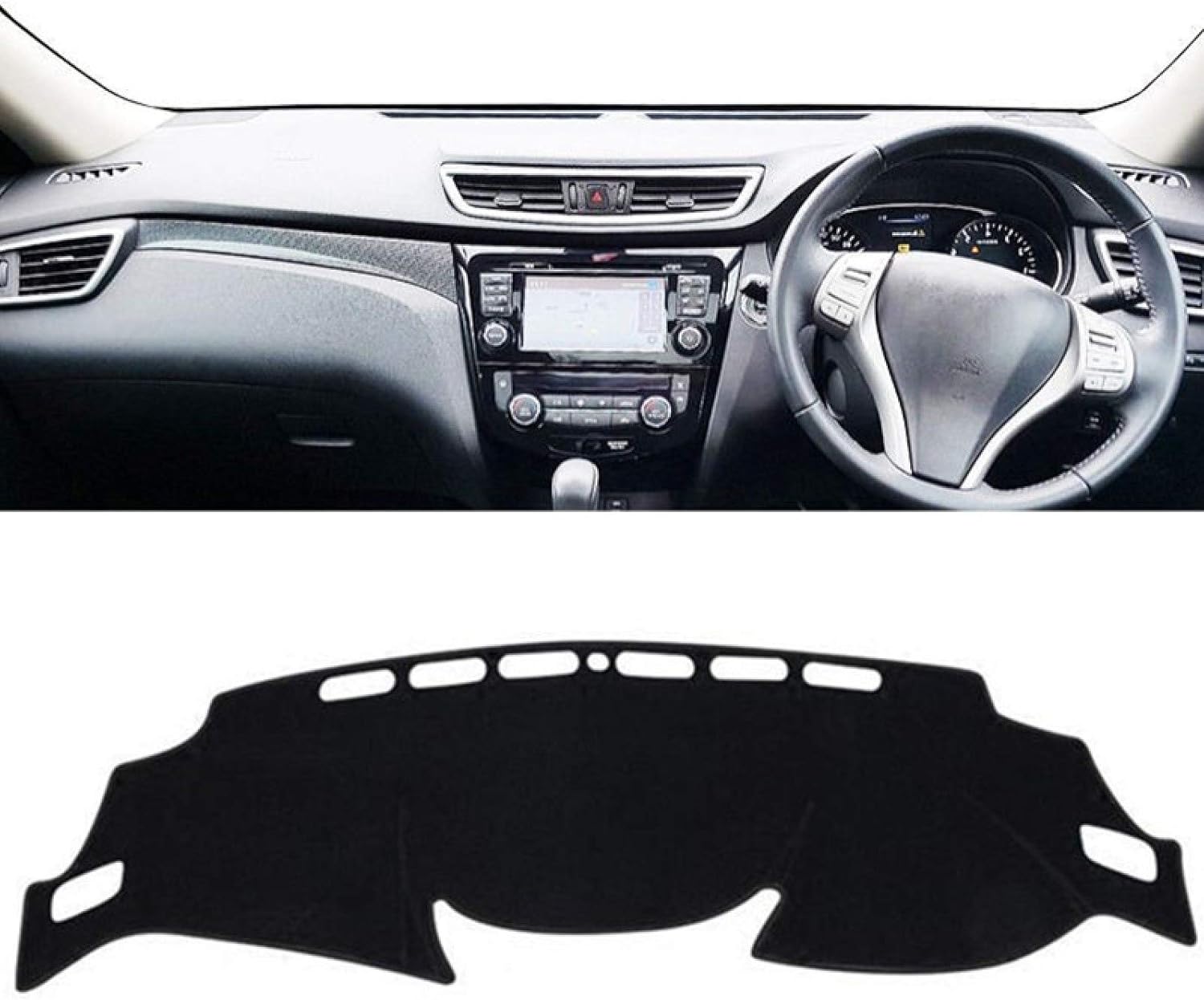 for Nissan X-Trail XTrail Rogue T32 2014-2020, Auto Dashboard Cover Mat Pad Dashmat Dash Sun Shade Carpet