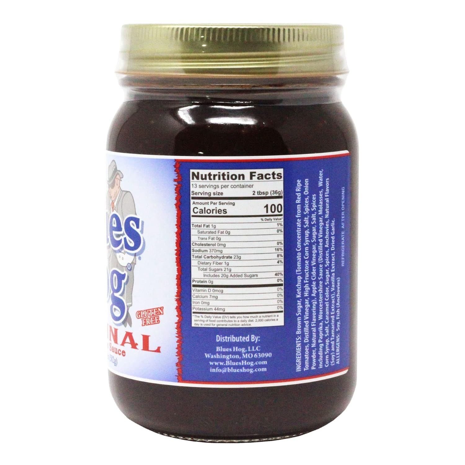 Blues Hog Salsa original para barbacoa (20 onzas)