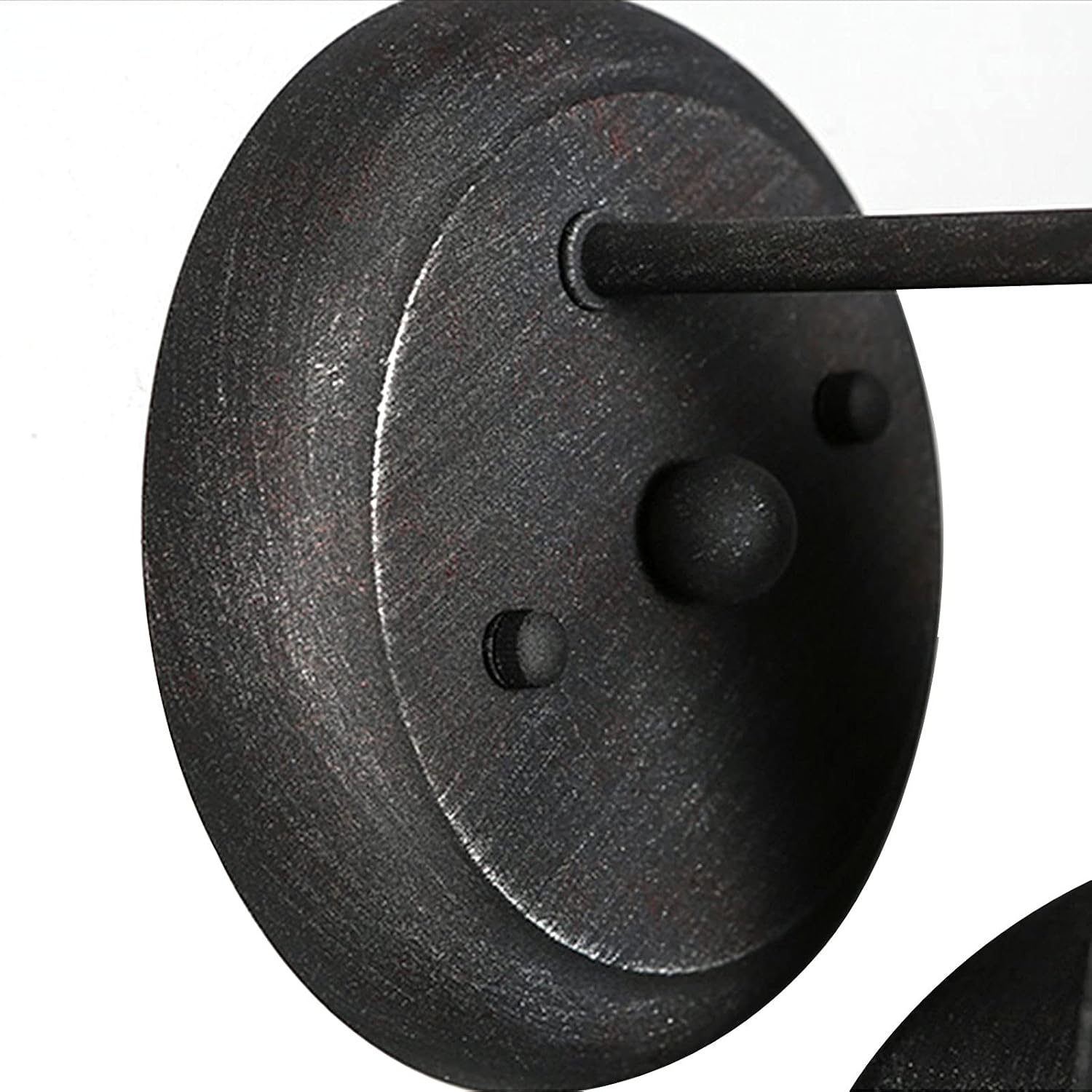 Luces industriales de pared para interiores y exteriores, aplique de pared de granero de 8.6 pulgadas, enchufe E26, luz de porche industrial para