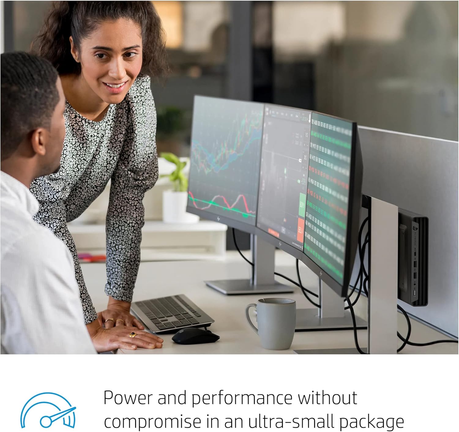 HP Mini escritorio EliteDesk 800 G6 Business, procesador Intel Core i5-10500T, RAM DDR4 de 16 GB, SSD PCIe de 256 GB, RJ-45, Displayport, KB y mouse