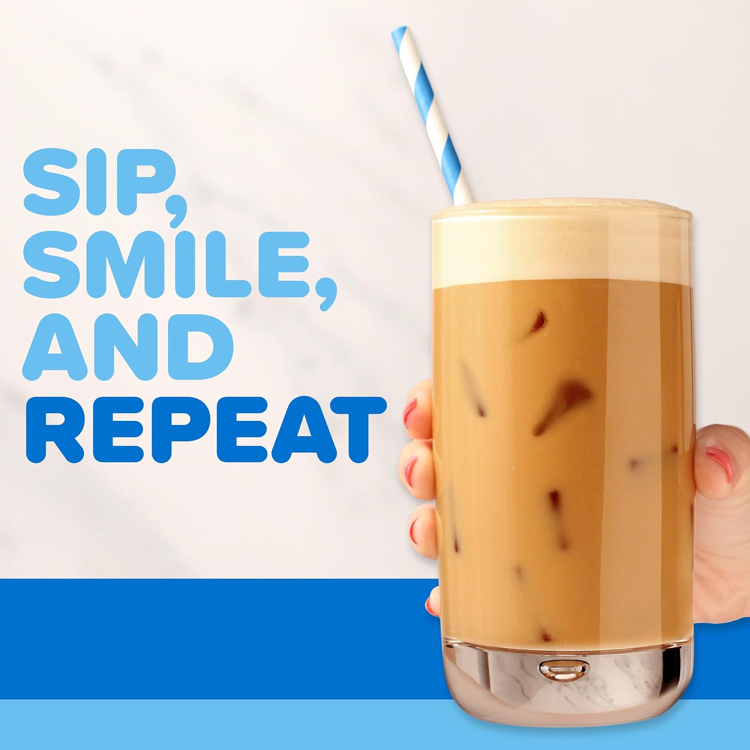 IHOP Mezcla de café instantáneo con leche helado de calabaza con espuma fría, 5.82 onzas, 6 paquetes