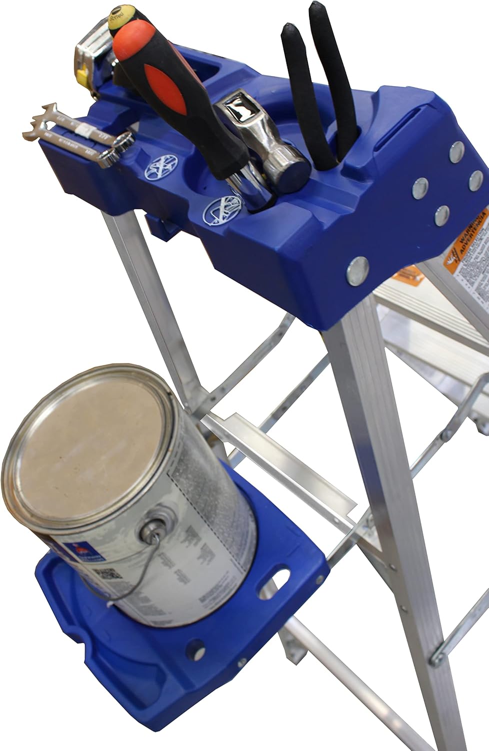 LITE Escalera de aluminio de 8 pies, capacidad de 250 libras, tipo I, LP-2111-08