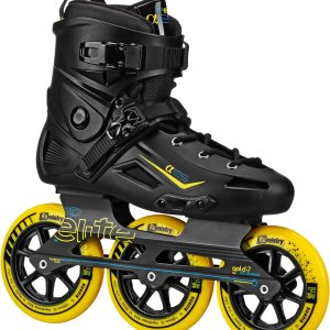 Roller Derby Elite Alpha – Patín en línea de 3 ruedas (4.921 in) Roller Derby Elite Alpha – Patín en línea de 3 ruedas (4.921 in)