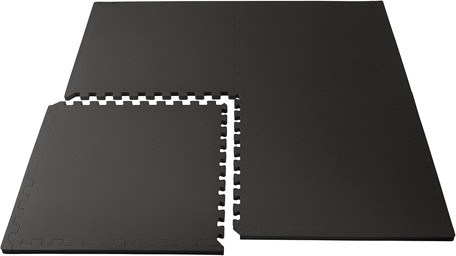 We Sell Mats Tapete multiusos de 1 pulgada de grosor con espuma EVA, azulejos entrelazados, antifatiga para el hogar o el gimnasio, 24 x 24 pulgadas
