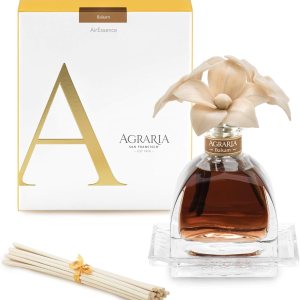 Agraria AirEssence – Juego de difusor de flores y varillas hecho a mano, fragancia botánica para el hogar, difusor de aceite perfumado, para todas Agraria AirEssence – Juego de difusor de flores y varillas hecho a mano, fragancia botánica para el hogar, difusor de aceite perfumado, para todas