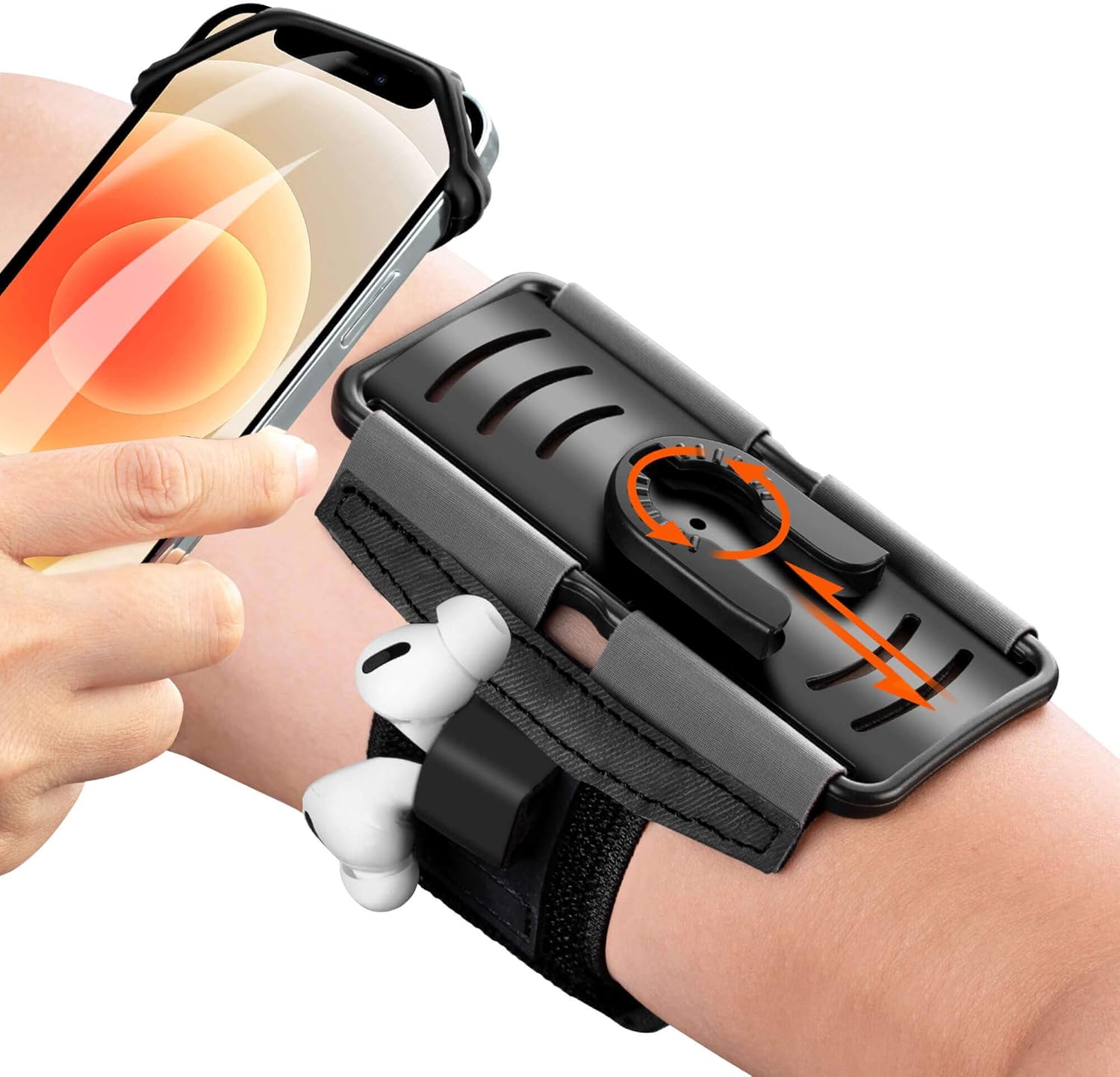 Paquete de 10 brazaletes para teléfono celular correa reflectante y ajustable compatible con iPhone 15 14 13 12 11 Mini Pro Max Plus Samsung Galaxy