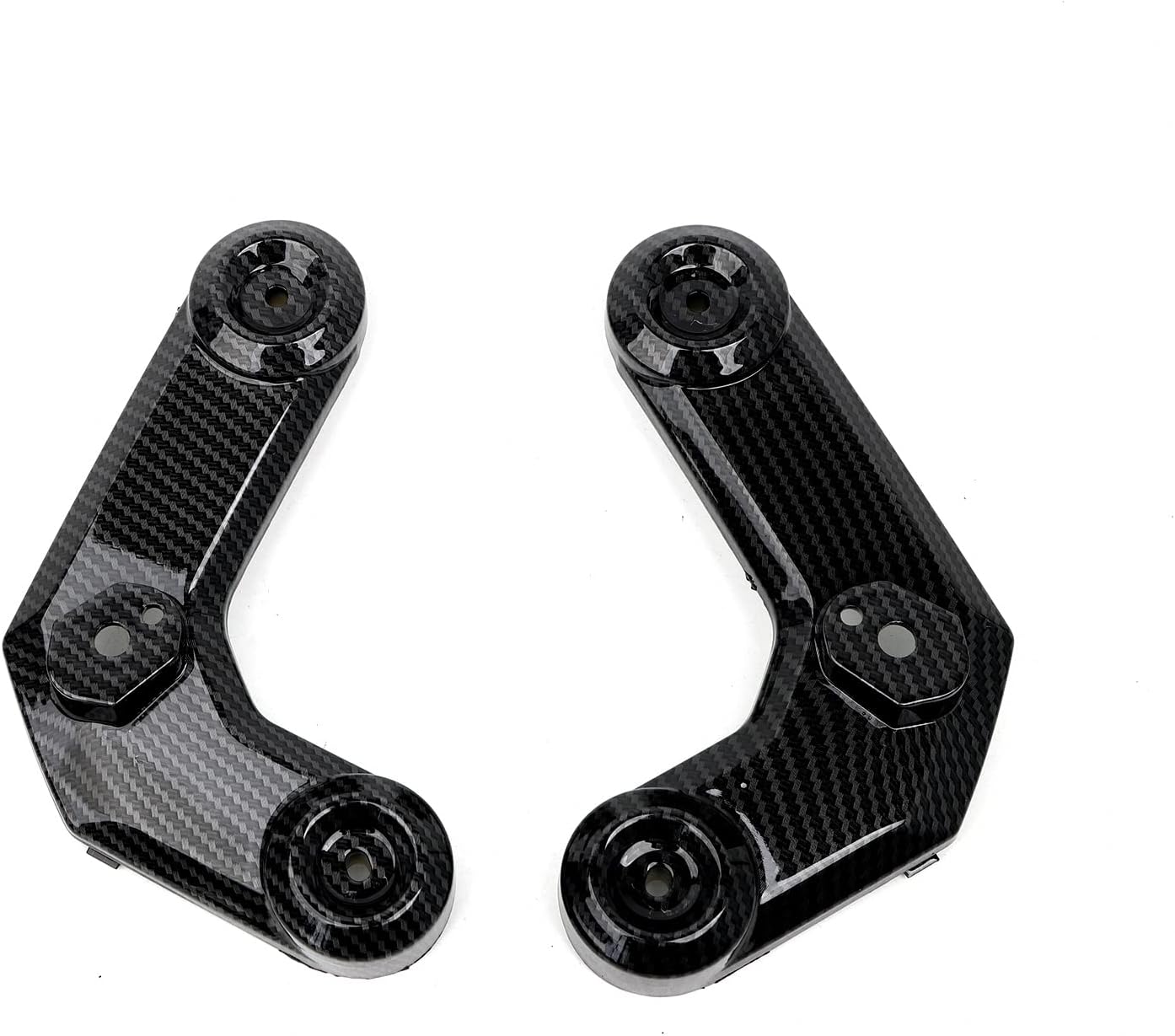 Minho Motocicleta fibra de carbono señal de giro titular apto para Honda Grom Msx125 SF 2013-2016 carenados Kit piezas