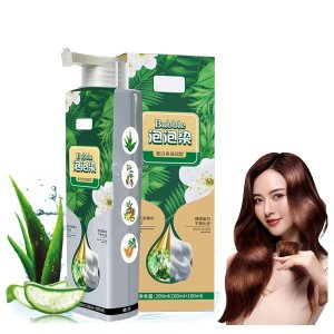 Champú de tinte para el cabello con burbujas vegetales, extracto de planta puro para cabello gris, tinte de burbujas de color para el hogar, fácil Champú de tinte para el cabello con burbujas vegetales, extracto de planta puro para cabello gris, tinte de burbujas de color para el hogar, fácil