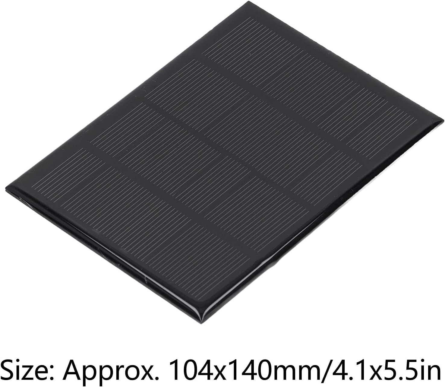 Panel solar, respetuoso del medio ambiente de alta conversión resistente al viento y a la nieve ahorro de energía 6V 320MA cargador de panel solar