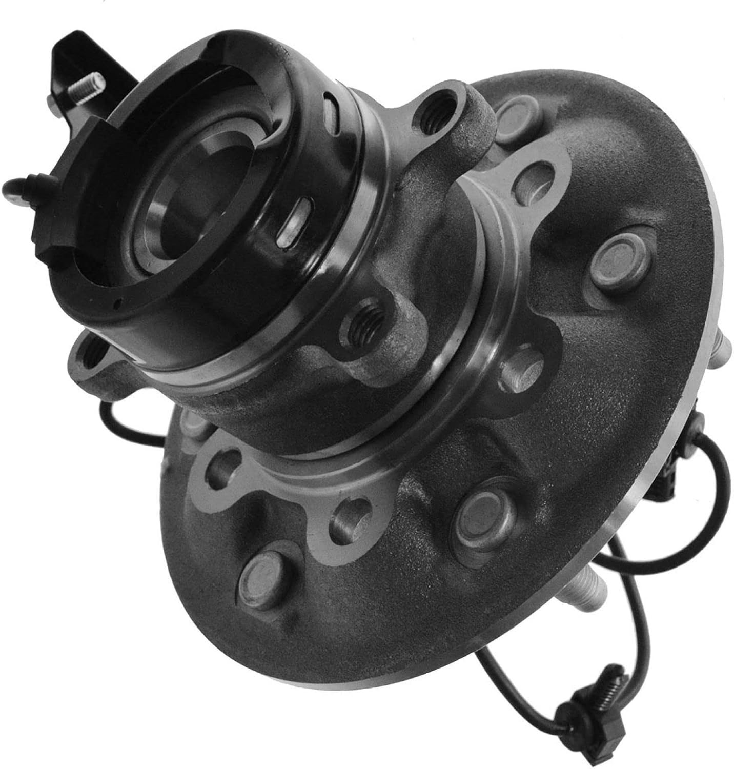 TRQ Juego de 4 piezas de dirección con ejes de eje CV y conjuntos de rodamientos de cubo de rueda para Chevy Colorado 4×4 2004-2008  GMC Canyon 4×4
