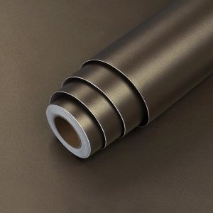 LaCheery Papel tapiz marrón mate de 15.8 x 160 pulgadas para despegar y pegar, para armarios de cocina, papel tapiz marrón mate para baño, papel LaCheery Papel tapiz marrón mate de 15.8 x 160 pulgadas para despegar y pegar, para armarios de cocina, papel tapiz marrón mate para baño, papel