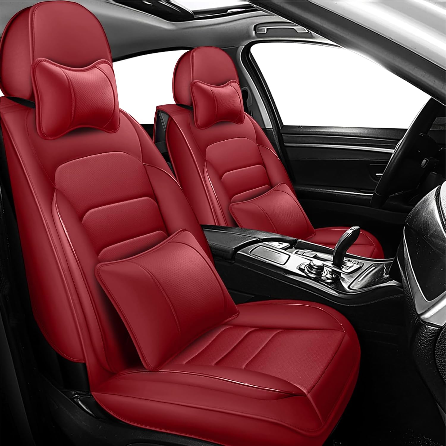 Funda de asiento de automóvil para Mazda CX-5 2013-2023, de piel de alta calidad, personalizable, para interior de automóvil, impermeables,