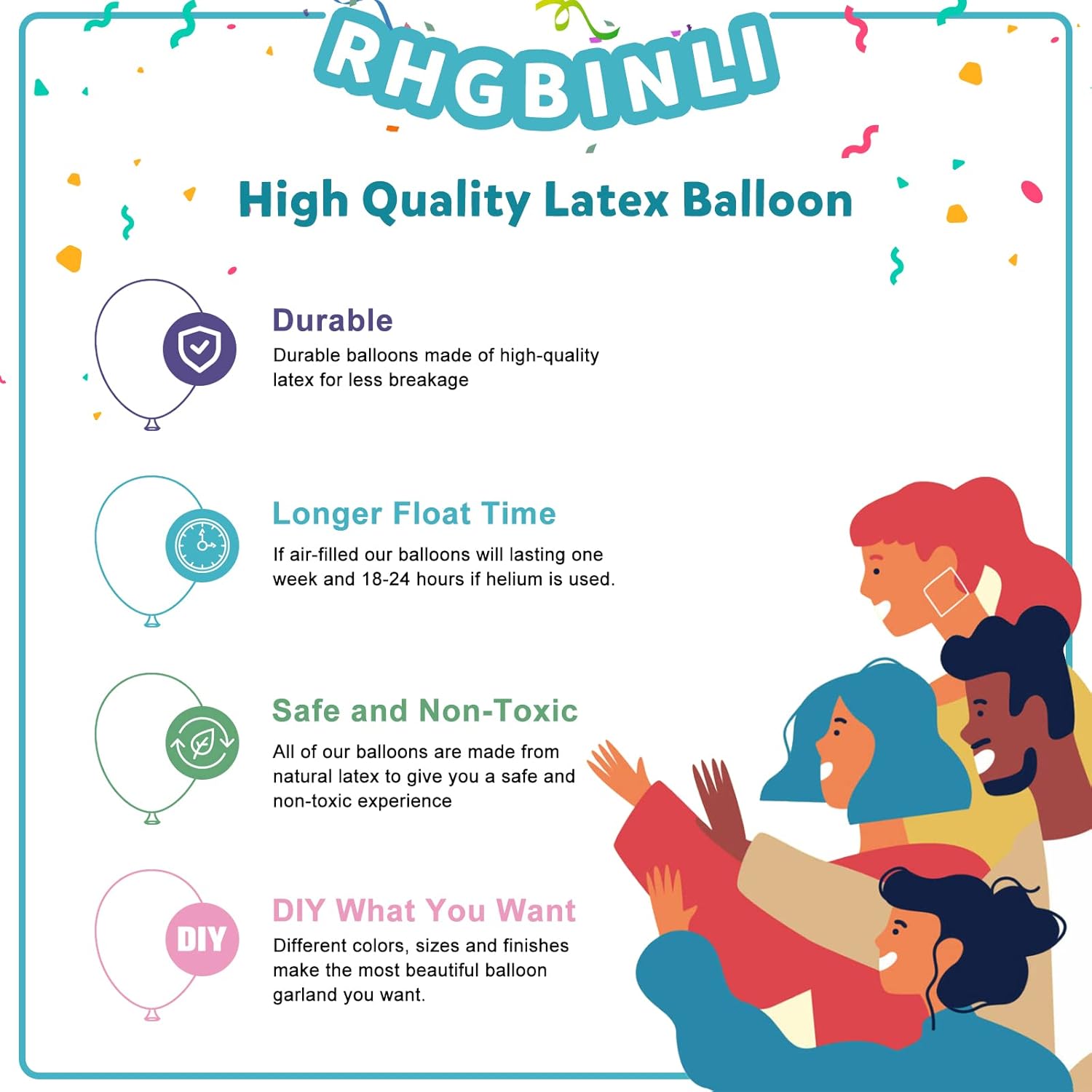 RHGBINLI Globos verdes de látex para fiesta, paquete de 62 globos redondos de helio de 12 pulgadas para Navidad, boda, graduación, aniversario,