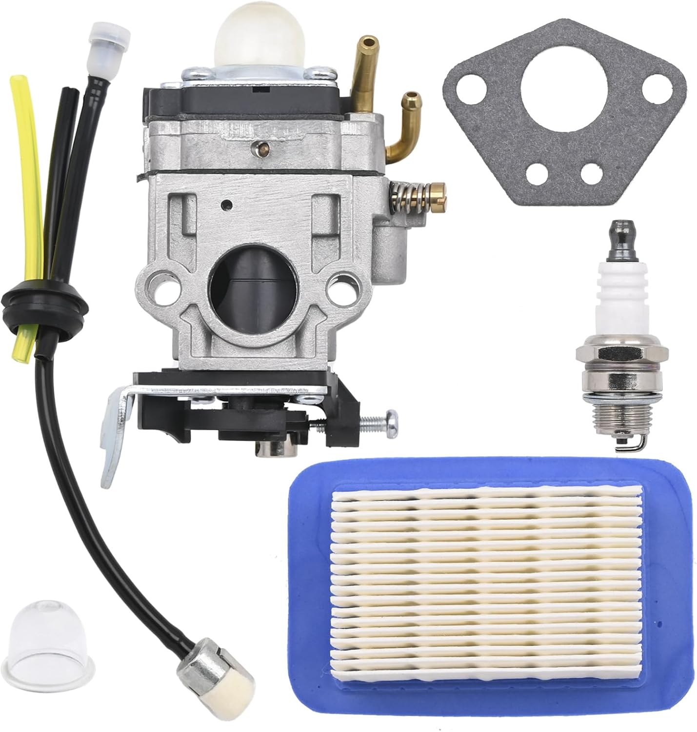 Carburador PB-755ST con junta y bombilla de imprimación y filtro de aire que reemplaza Walbro WYK-192 Reemplazo para Echo PB-755 PB-755H PB-755T
