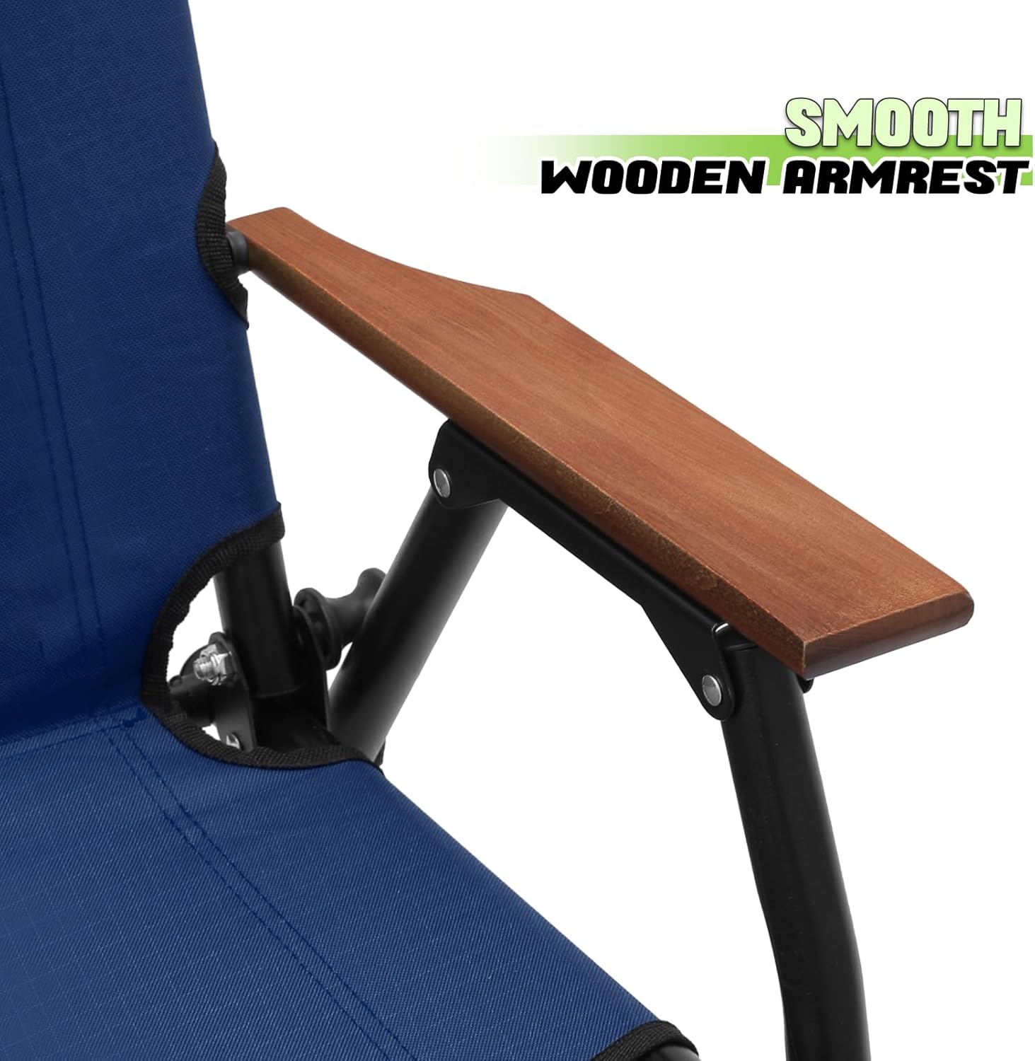 Magshion Silla de campamento de doble asiento de 39 pulgadas que soporta 330 libras para adultos, silla plegable de alta resistencia para 2