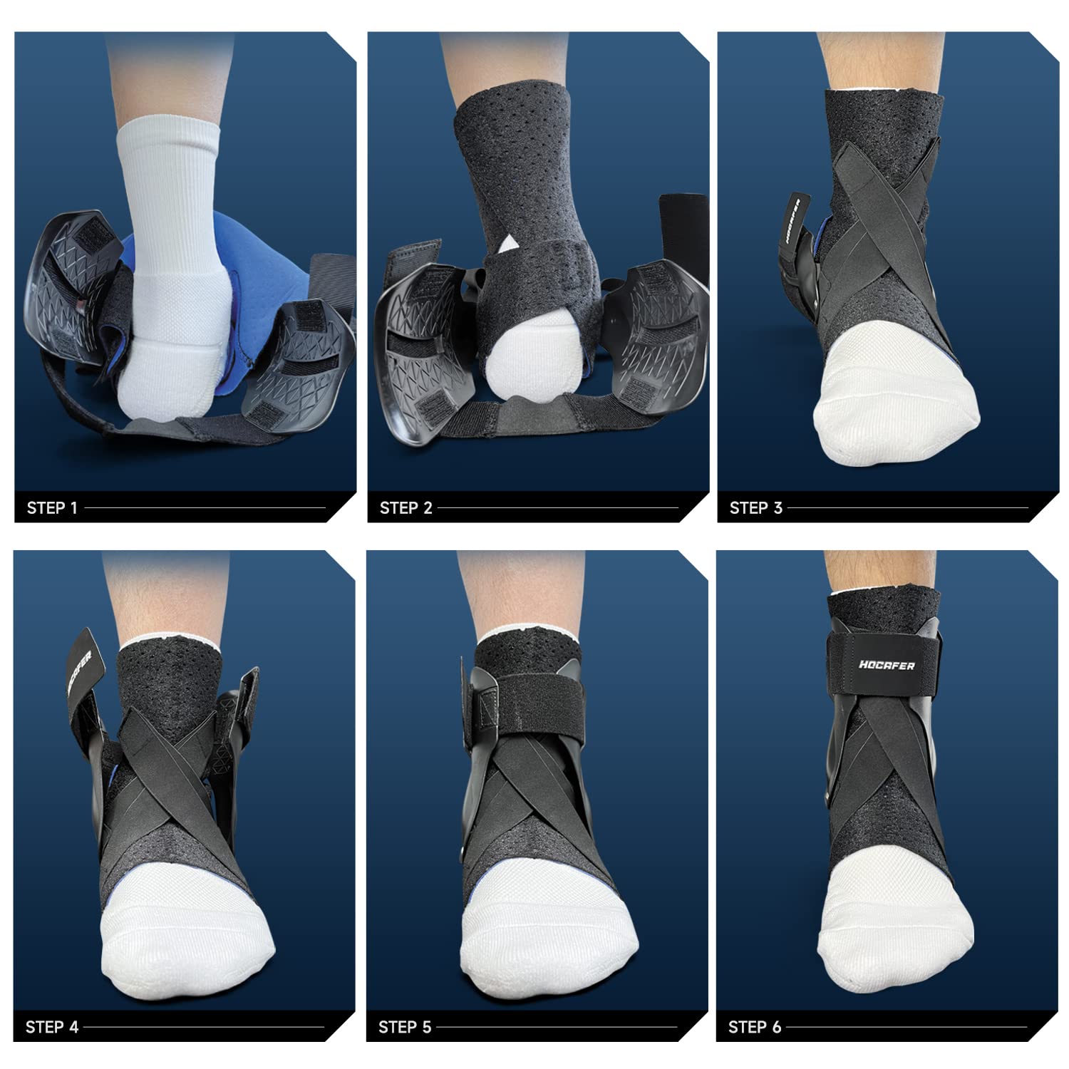 Tobillera para mujeres y hombres  Tobillera esguince para tendón, tendón, esguince, recuperación de lesiones, soporte de tobillo para correr,