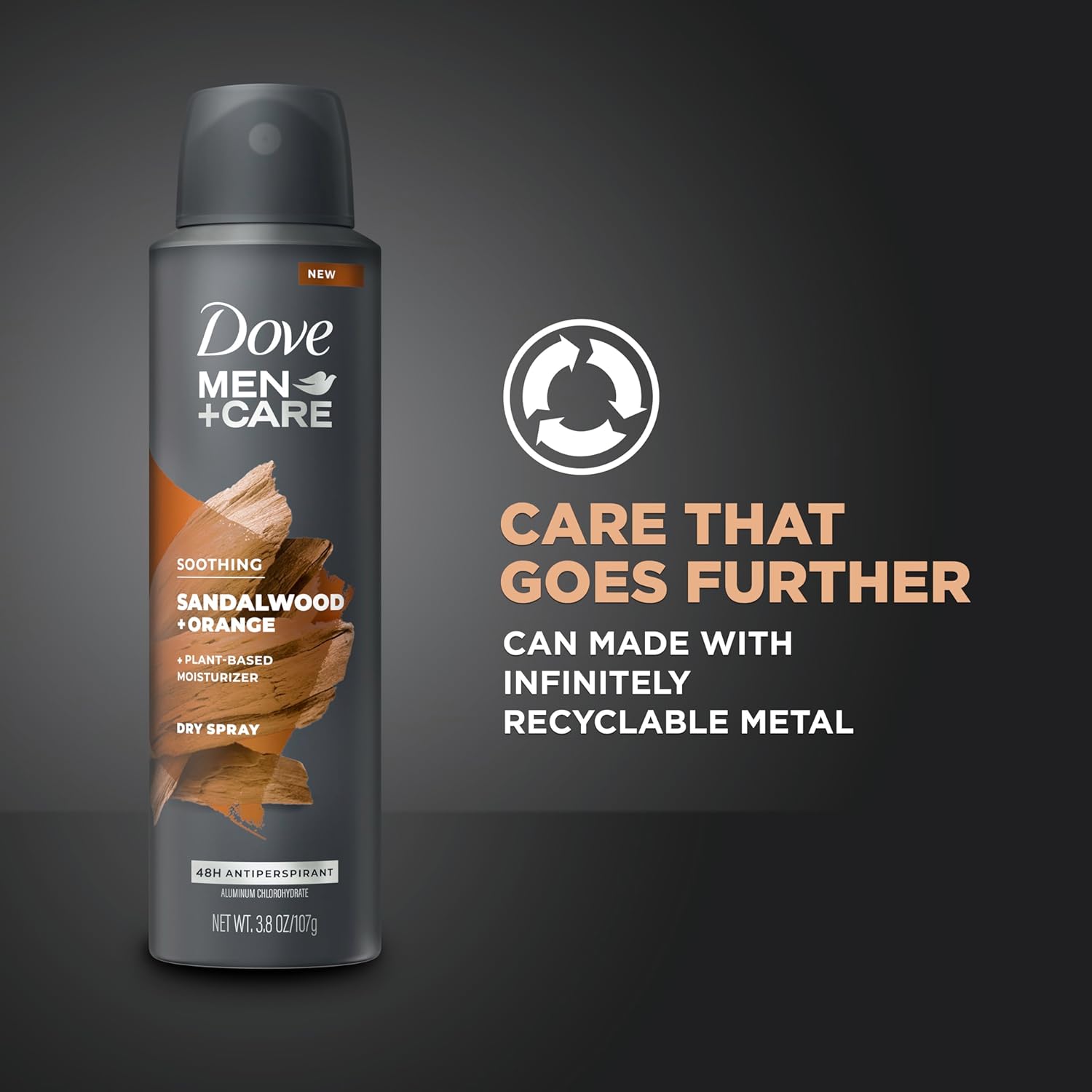 Dove Dove – Desodorante en aerosol para hombre + set de cuidado – Desodorante antitranspirante en aerosol para hombres con protección duradera para