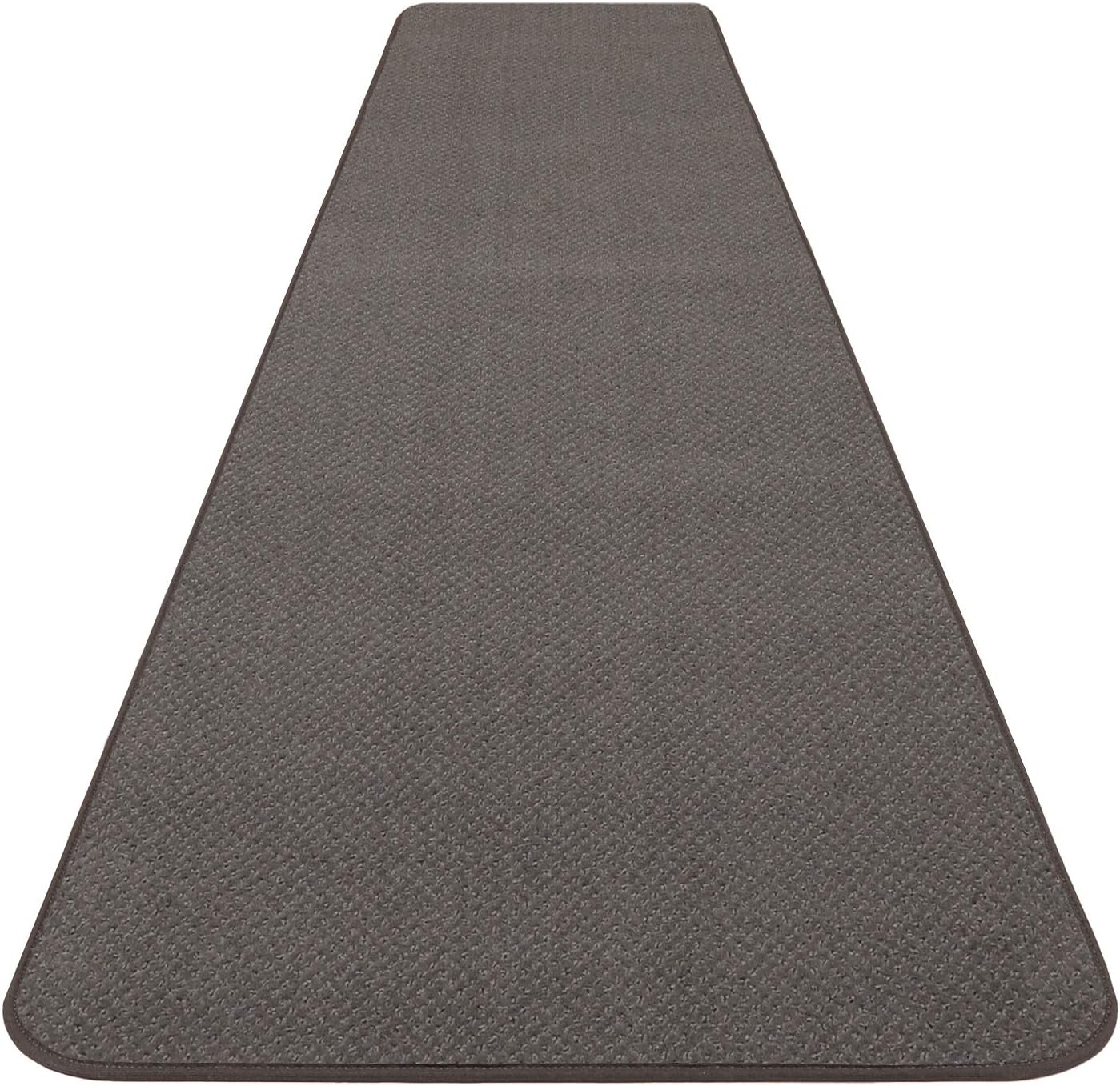 House, Home and More Alfombra antideslizante – Gris – 4 pies x 27 pulgadas