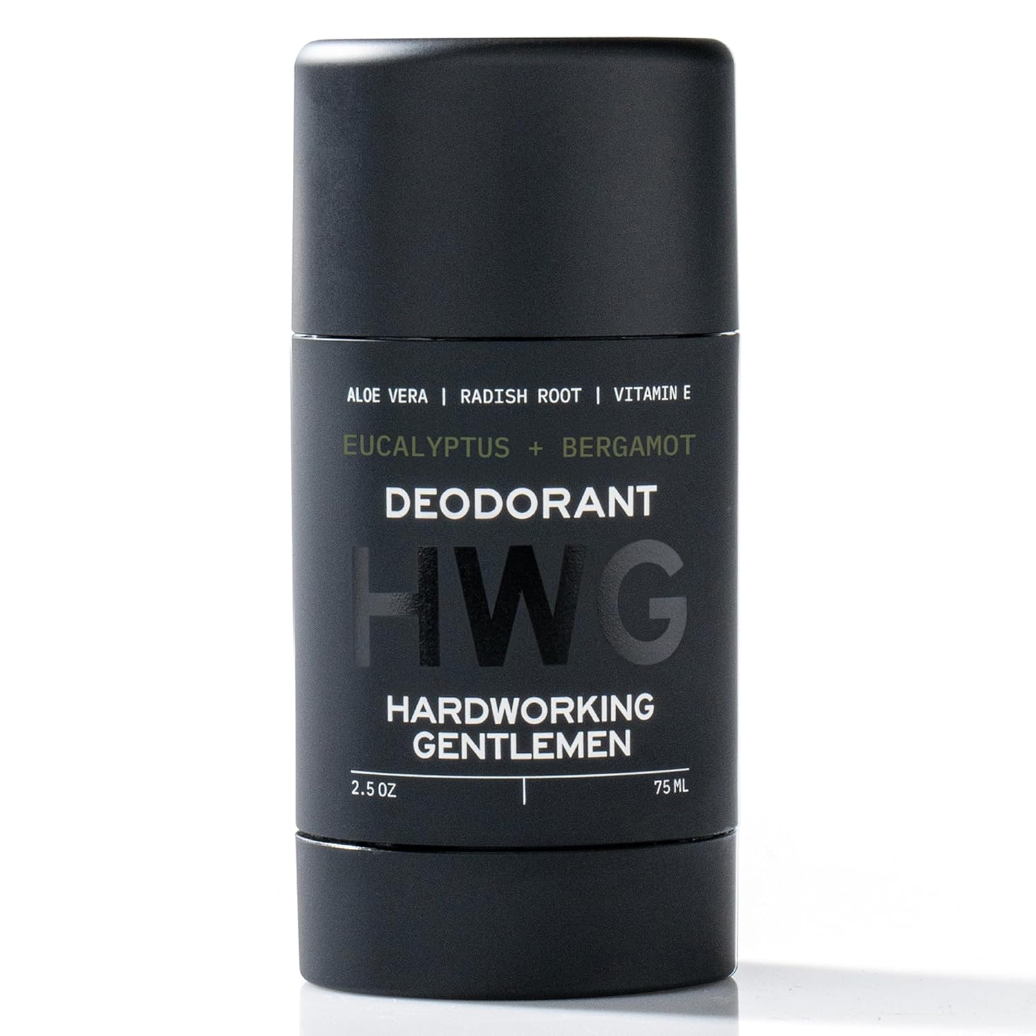 Hardworking Gentlemen – Eucalipto y bergamota – Desodorante corporal fresco para hombre – Todos los ingredientes orgánicos naturales, incluyendo