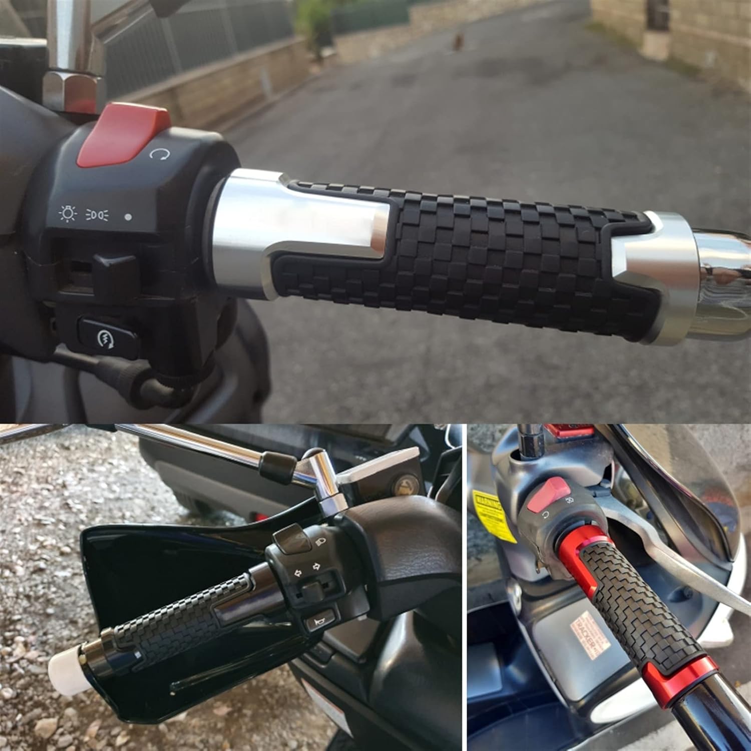 Comfort Handle 78 ” 22MM manillar de motocicleta empuñaduras para MT07 MT-07 Mt07 MT09 MT-09 Mt09 MT09 MT03 MT-03 Mt03 Mt03 con logotipo
