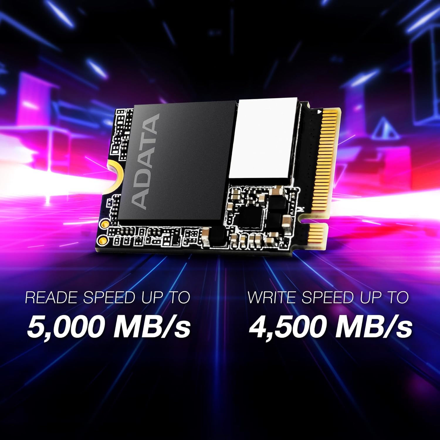 ADATA SSD 2230 de 2 TB, Legend 820, NVMe PCIe Gen4 x 4 M.2, velocidad de hasta 5,000 MBs, unidad interna de estado sólido para Steam Deck, Asus Rog
