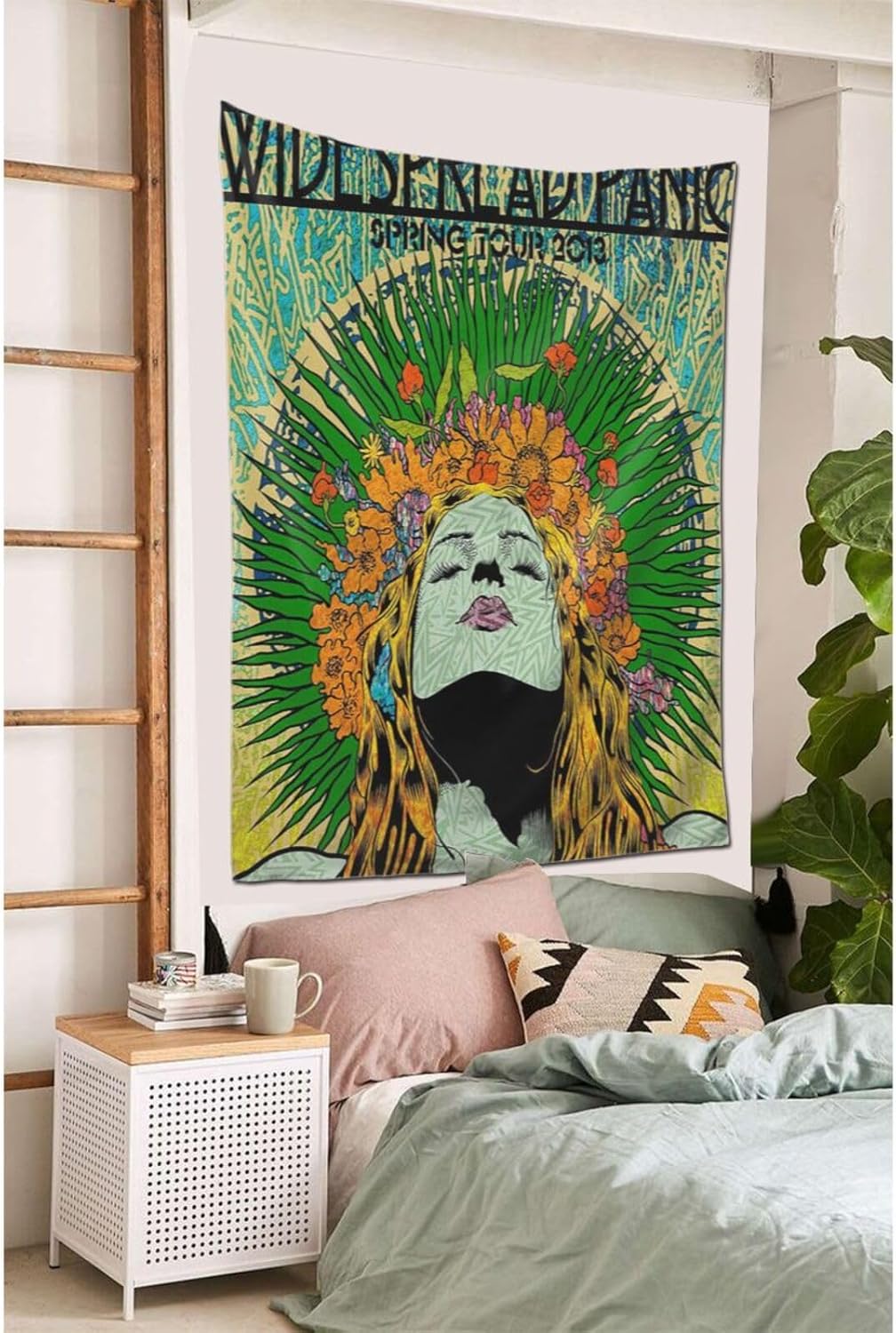 WEUED Tapiz de banda de pánico de roca generalizada para colgar en la pared, tapices estéticos para dormitorio, sala de estar, decoración de pared