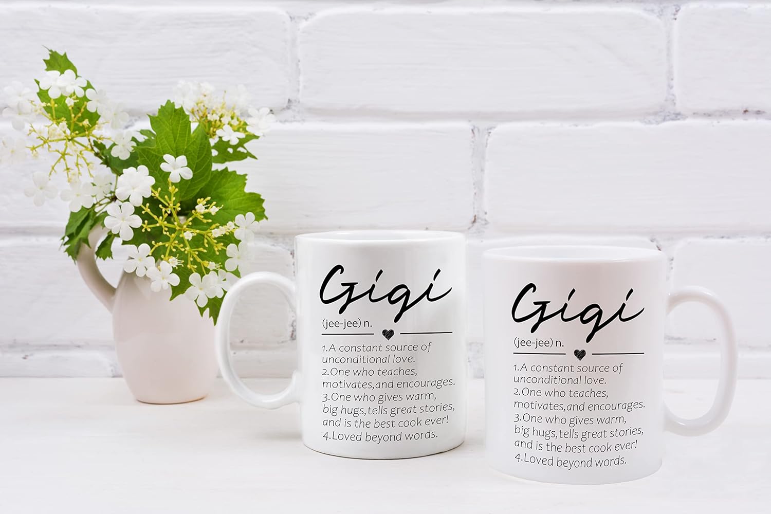 Gigi Definition – Taza de café con texto en inglés “Gigi Grandma Mother”, regalos de cumpleaños para nieta, nieto, regalos para la mejor abuela
