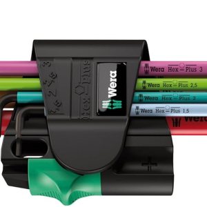 Wera – 950 Spkl7B Sm Multicolor L-Key Set métrico con Ma (5022534001) Wera – 950 Spkl7B Sm Multicolor L-Key Set métrico con Ma (5022534001)