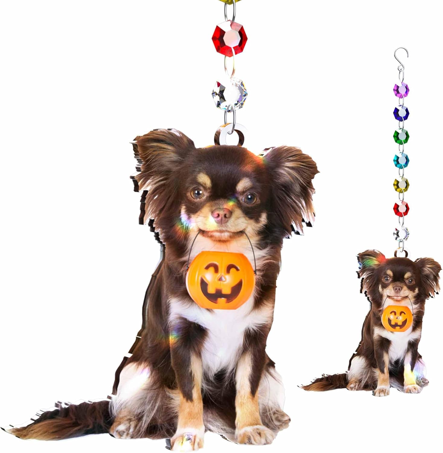 Fanery Sue Regalos conmemorativos para perros por pérdida de perro, atrapasoles conmemorativo personalizado para mascotas con imagen, regalos
